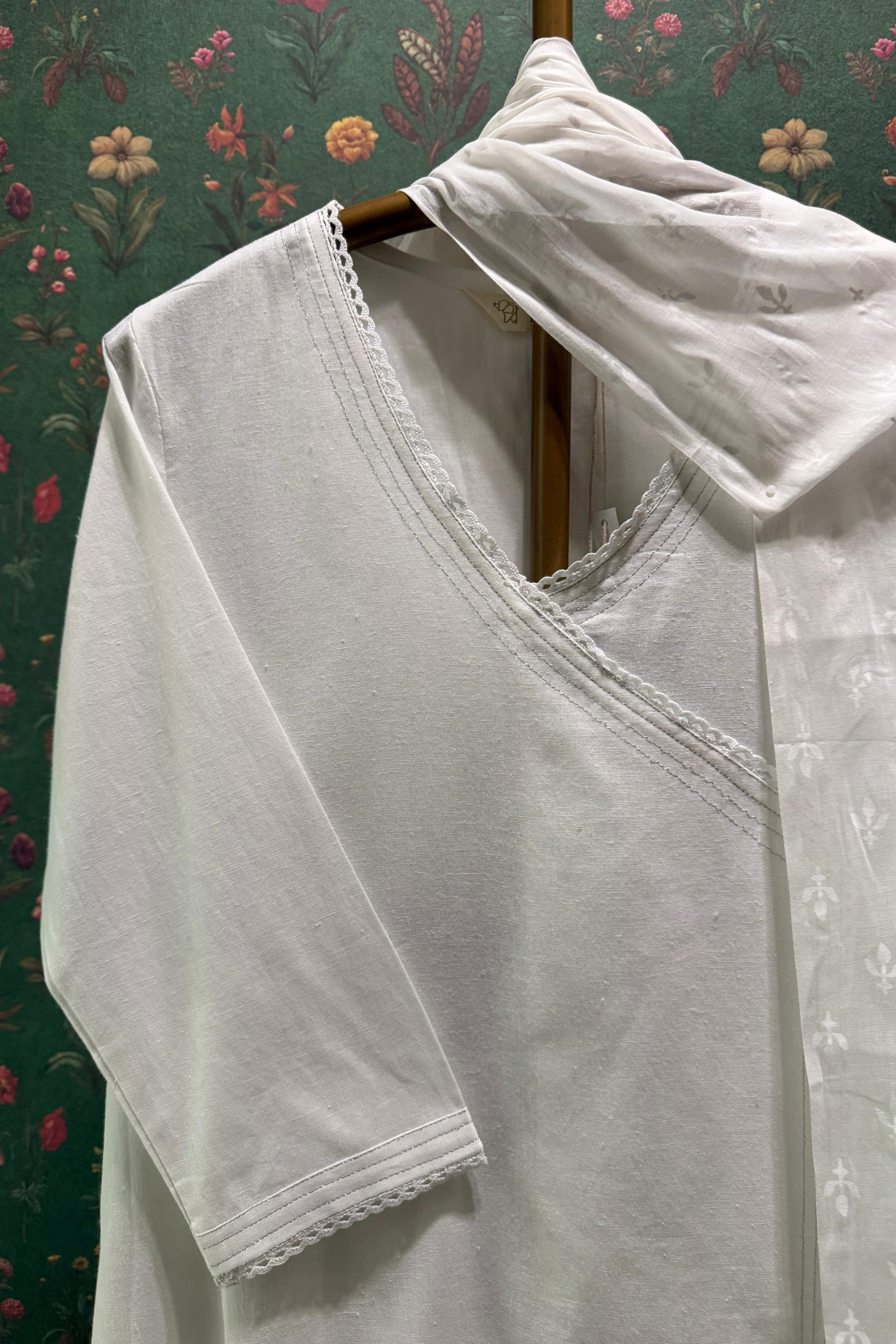 Chandrika Khadi Cotton Suit Set | HER-705