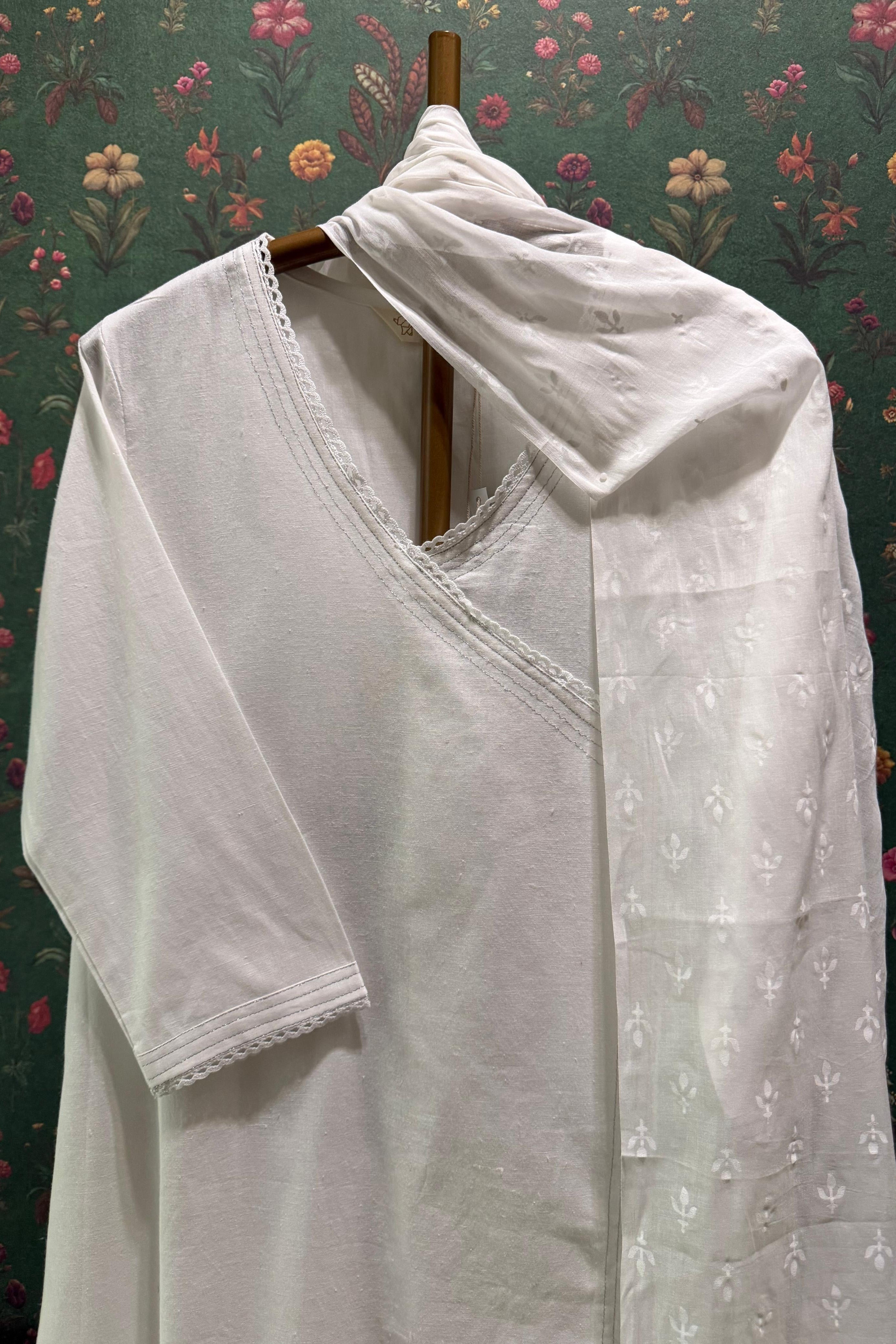 Chandrika Khadi Cotton Suit Set | HER-705