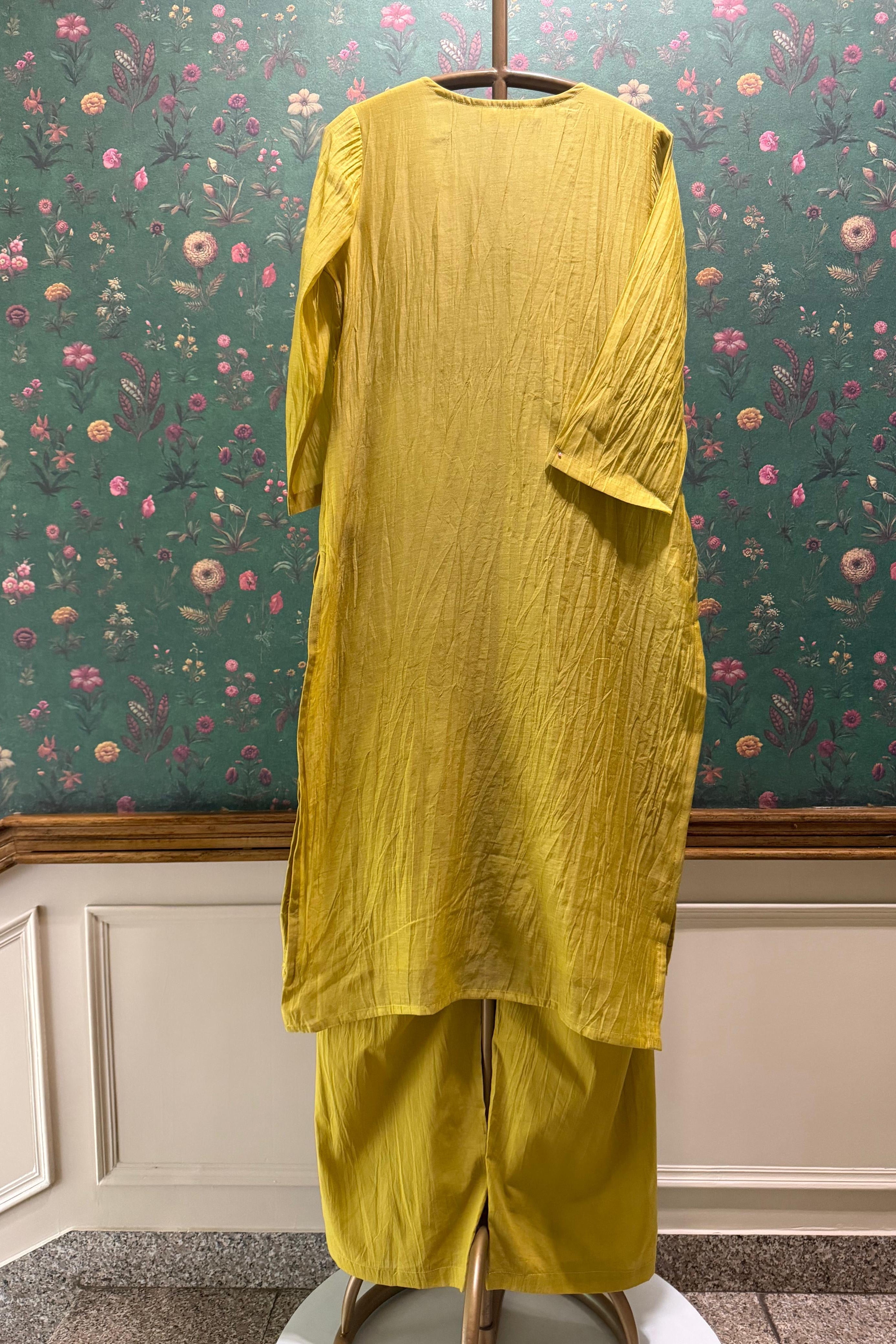 Haldi Noor Chikankari Suit Set | HER-620