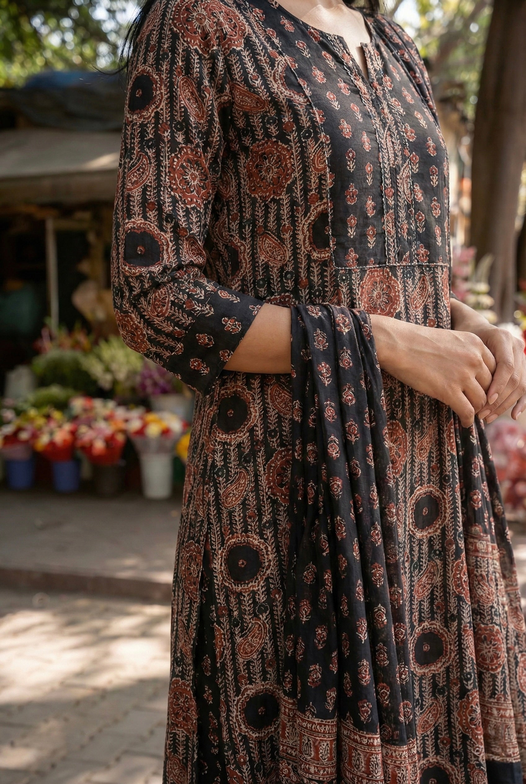 Zaira Ajrakh Printed Suit Set | HER-674