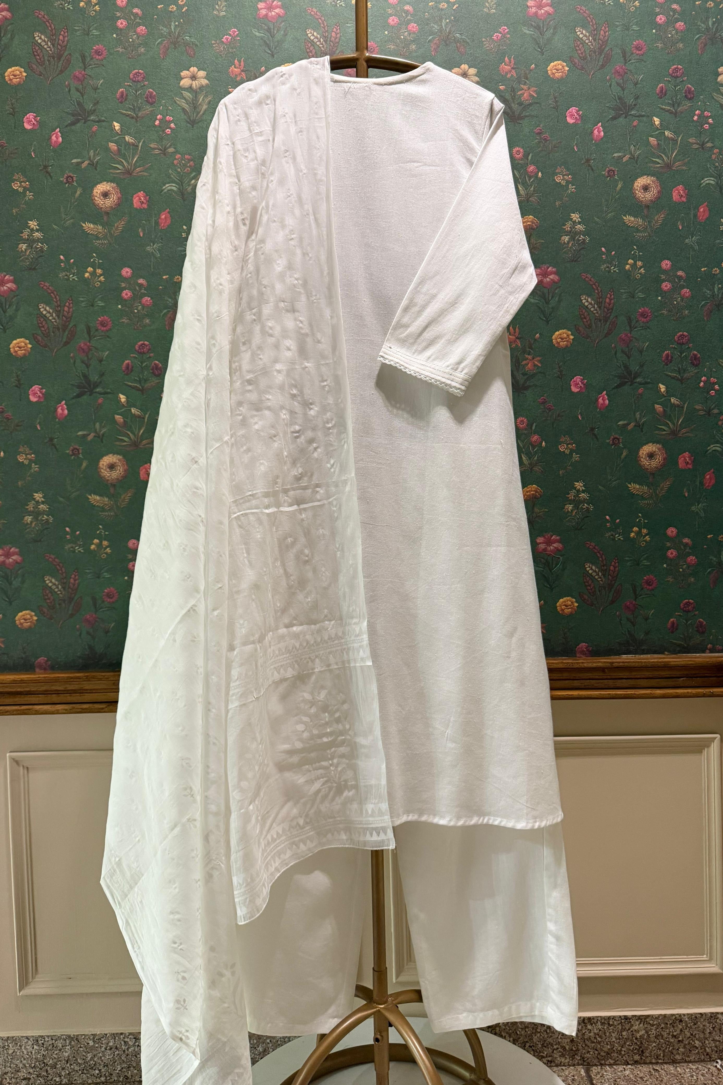 Chandrika Khadi Cotton Suit Set | HER-705