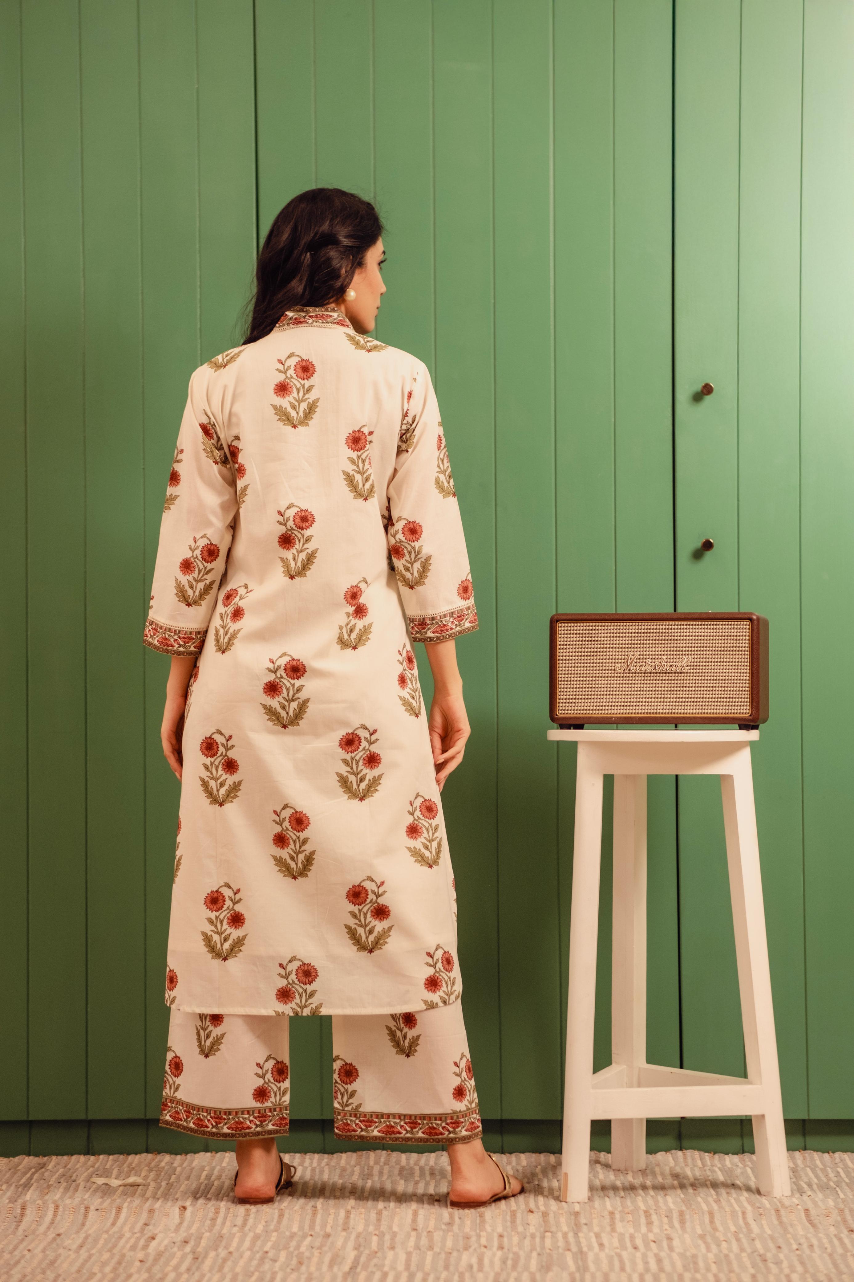 Marigold Whispers Kurta/Co-ord Set