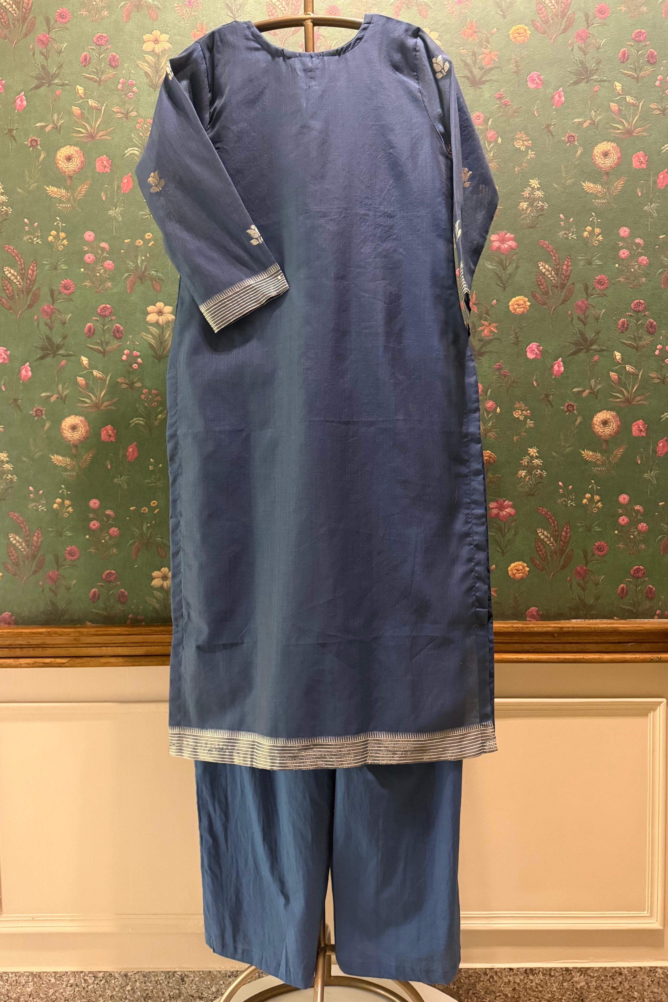 Neelkamal Chanderi Suit Set | HER-619