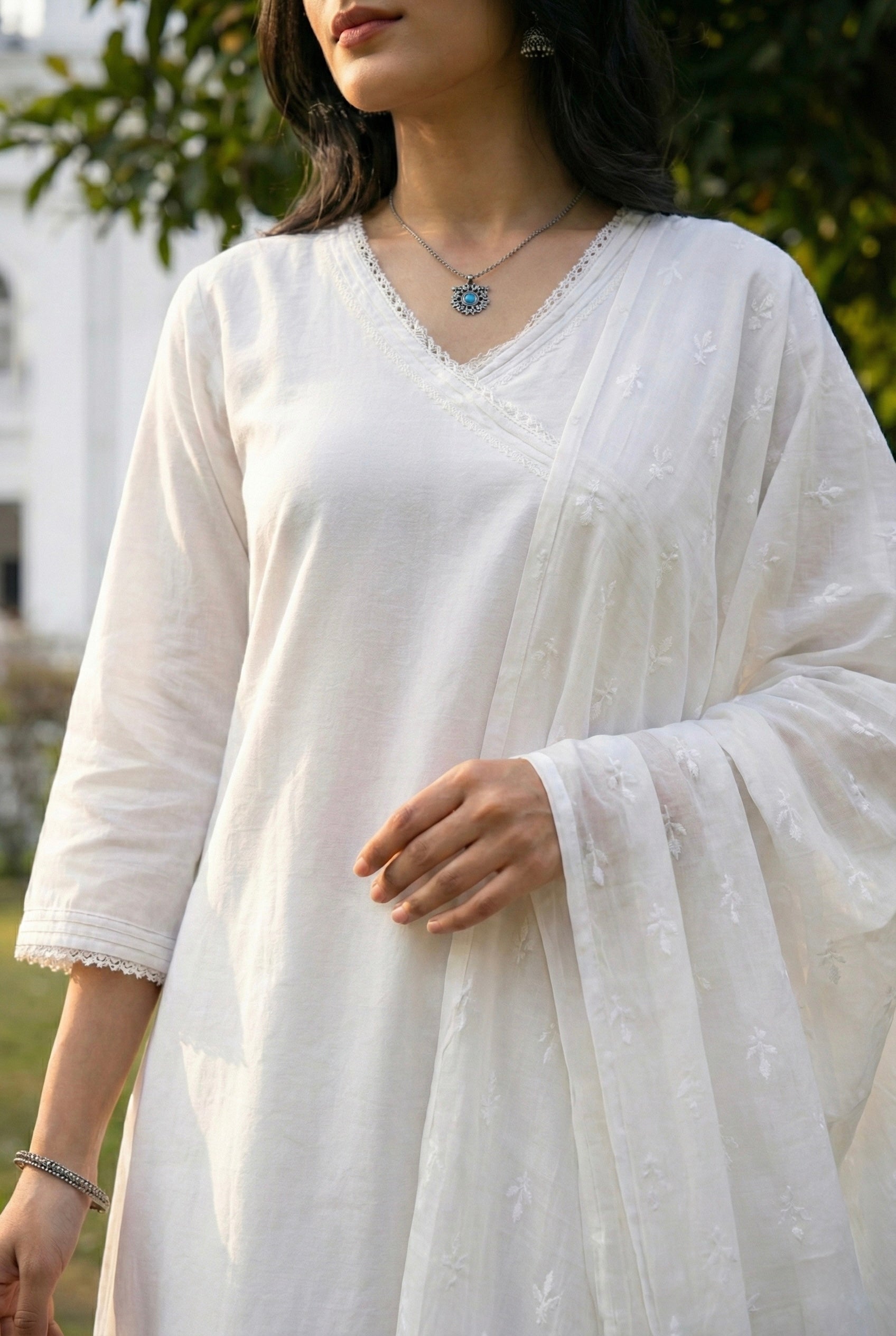 Chandrika Khadi Cotton Suit Set | HER-705