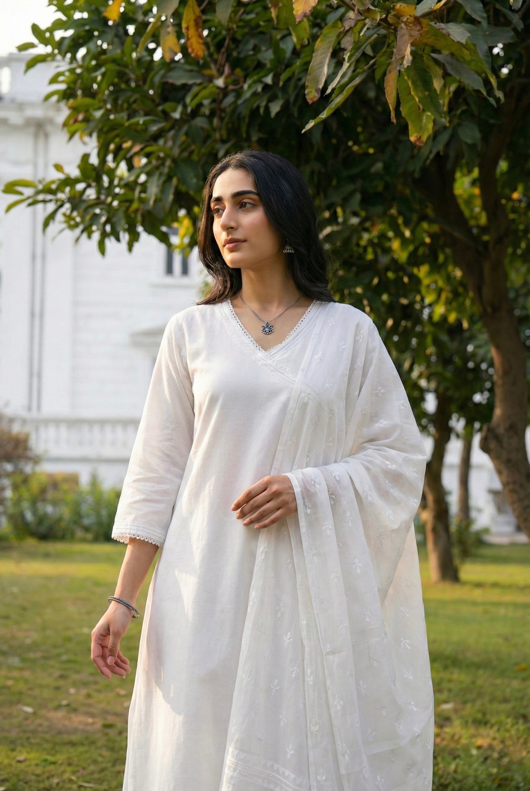 Chandrika Khadi Cotton Suit Set | HER-705