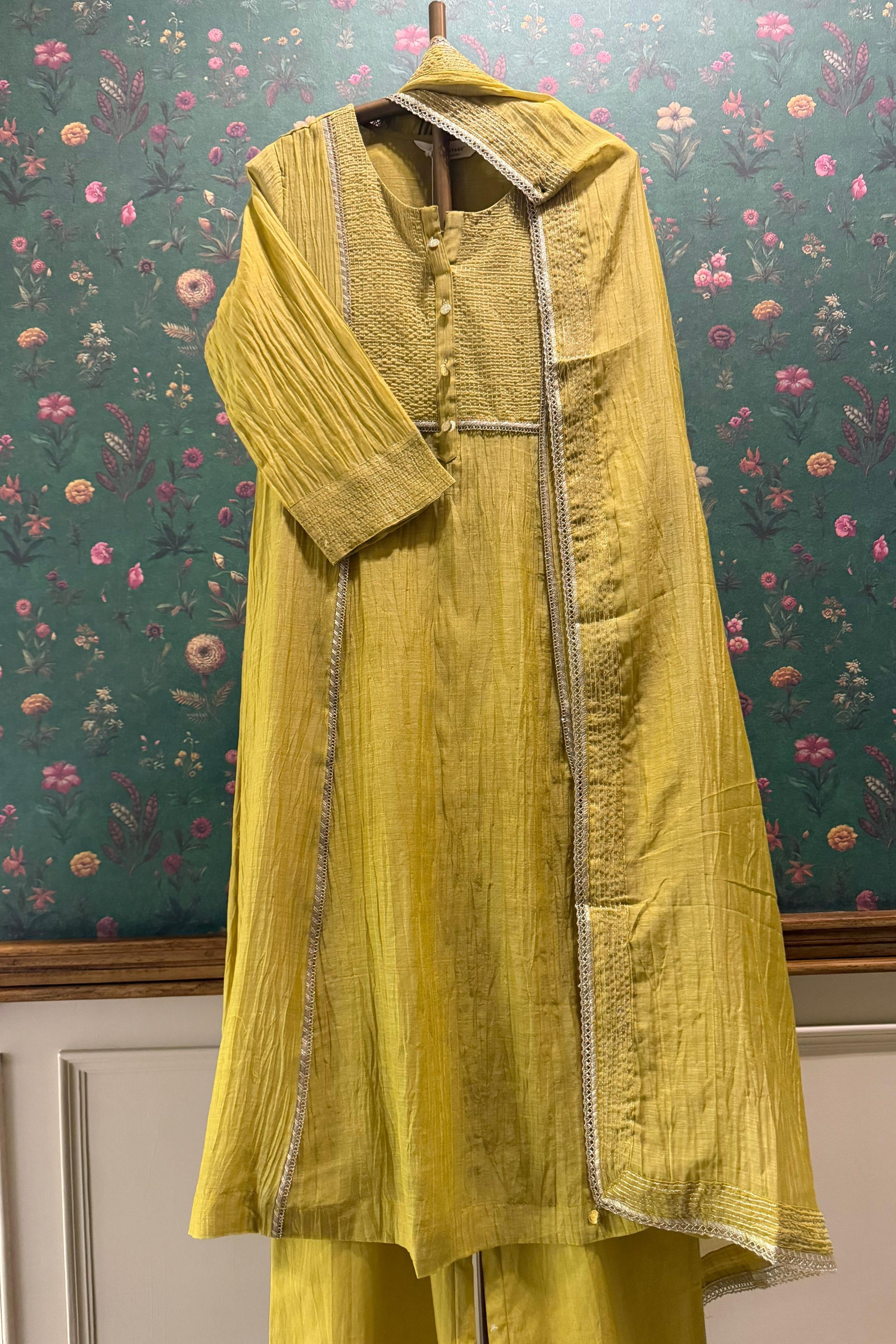 Peetambara Meher Handcrafted Suit Set | HER-621