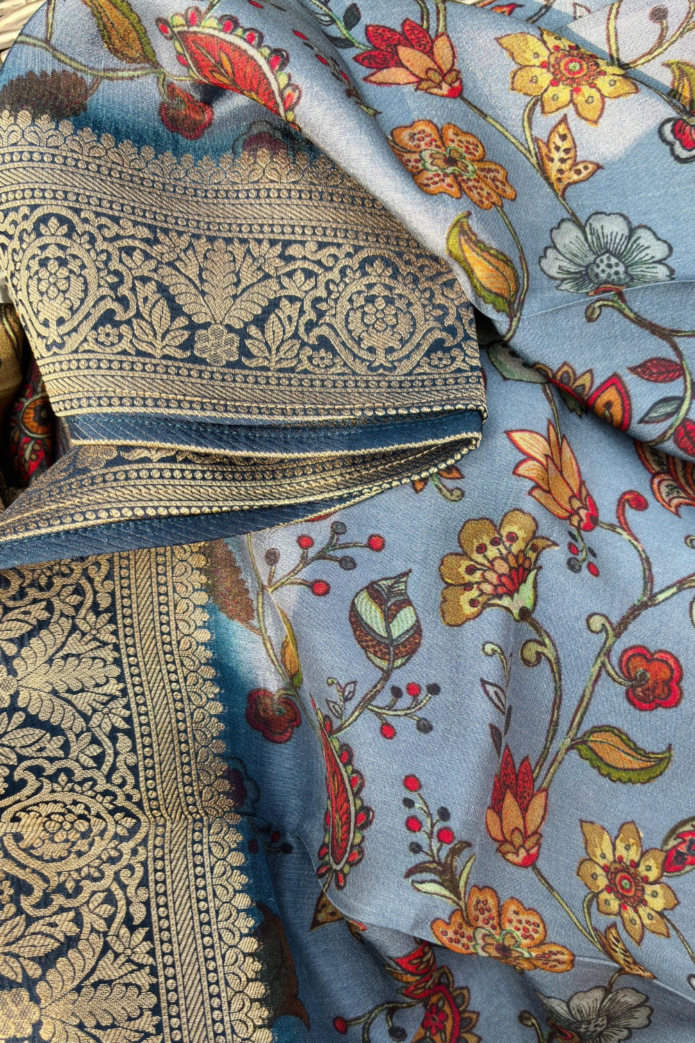 Teal Blue Velvet Suit Set | HER-441