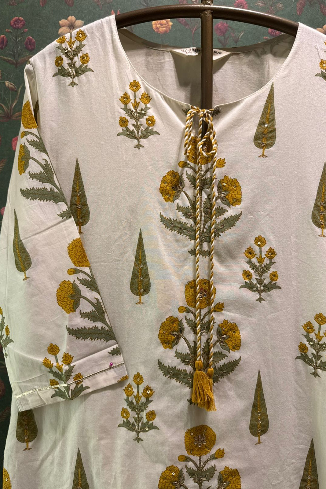 Bloom & Thread Kurta/Co-ord Set - Mustard