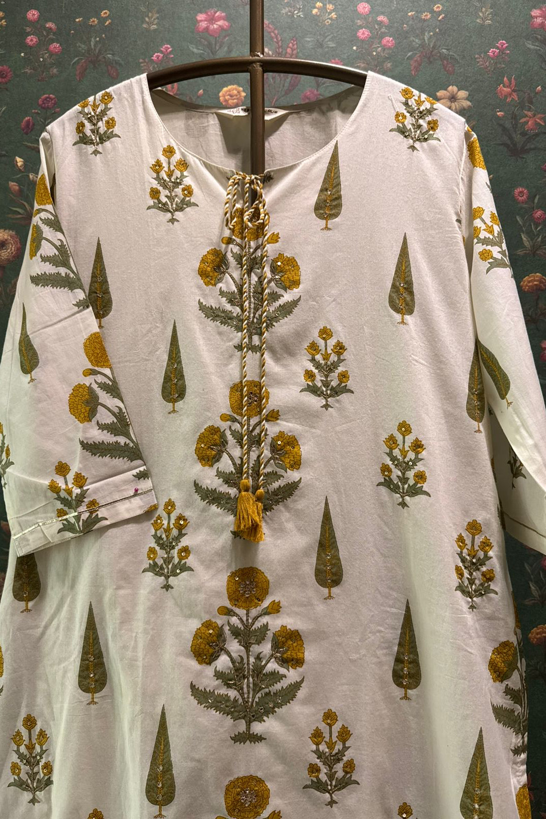 Bloom & Thread Kurta/Co-ord Set - Mustard