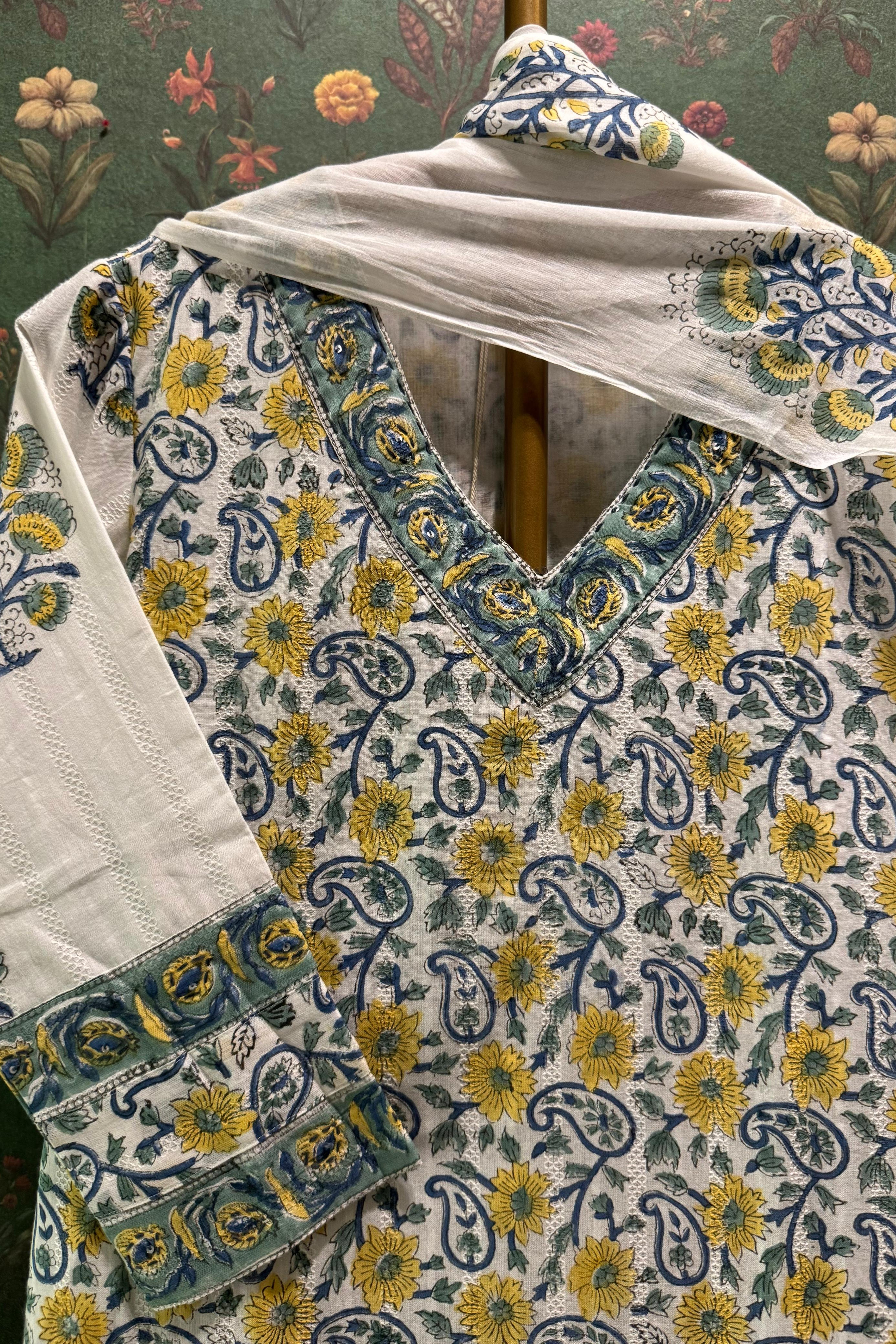 Bahaar Cotton Suit Set | HER-343