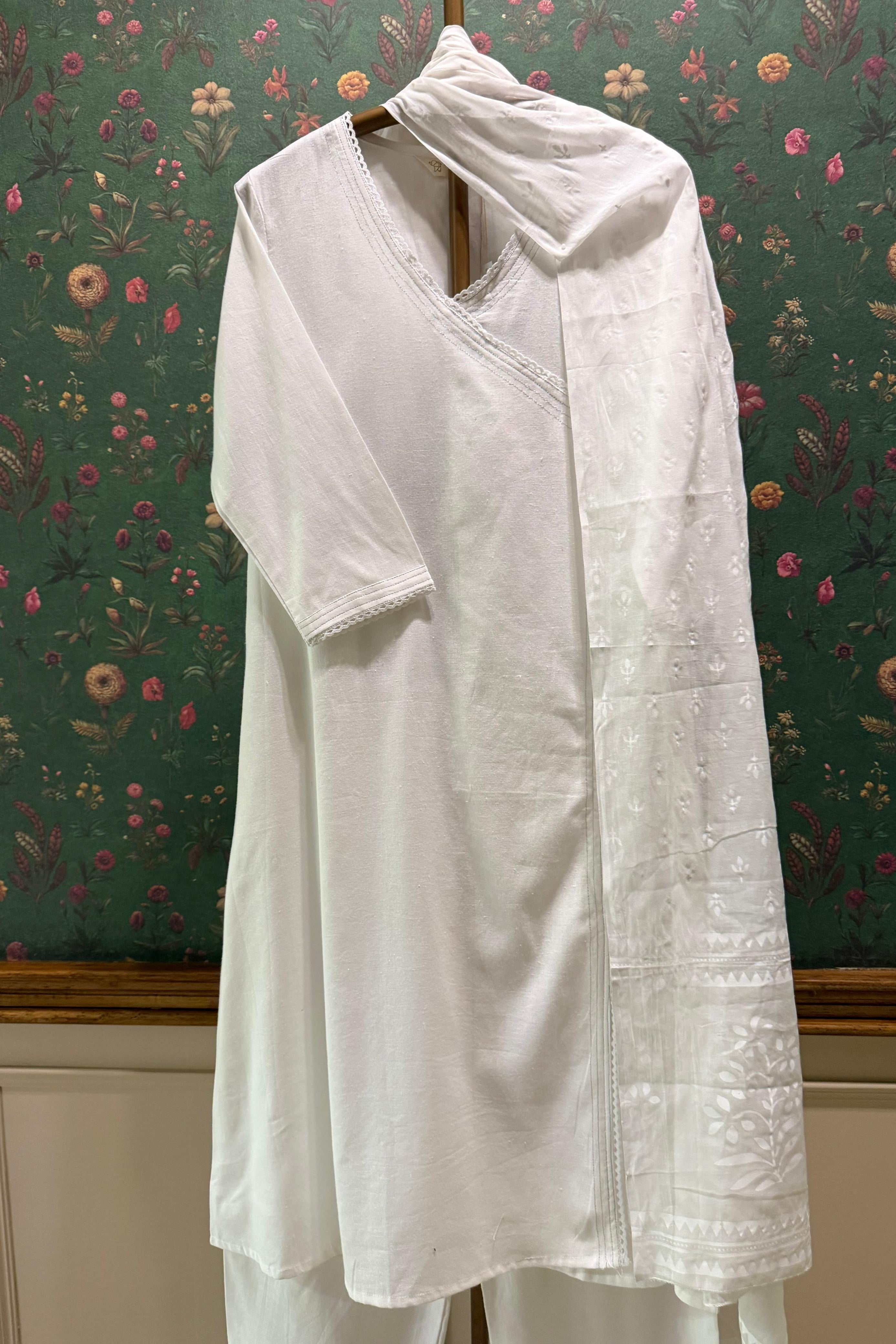 Chandrika Khadi Cotton Suit Set | HER-705