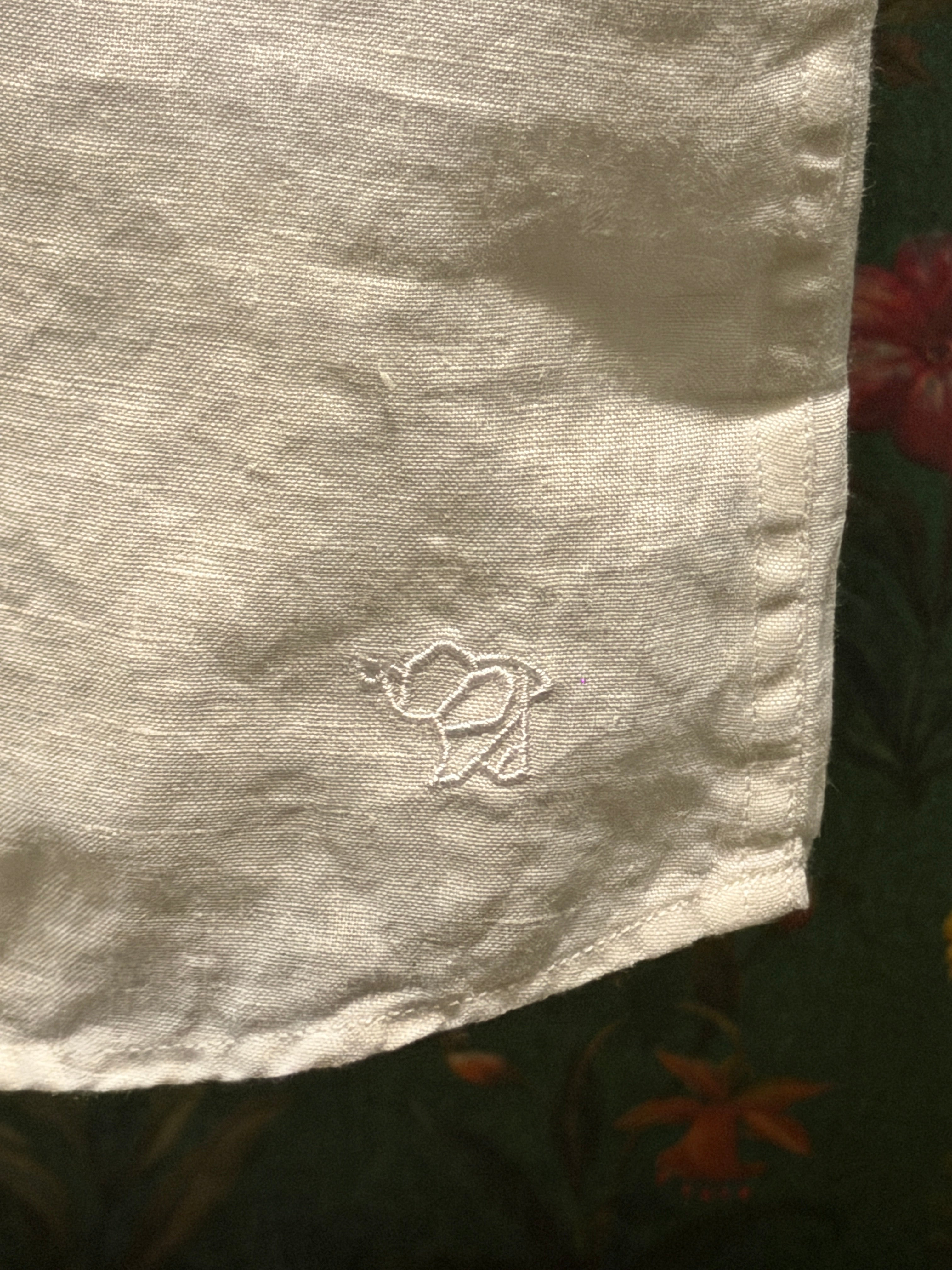 Men’s Ivory White Pure Linen Full Sleeves Shirt