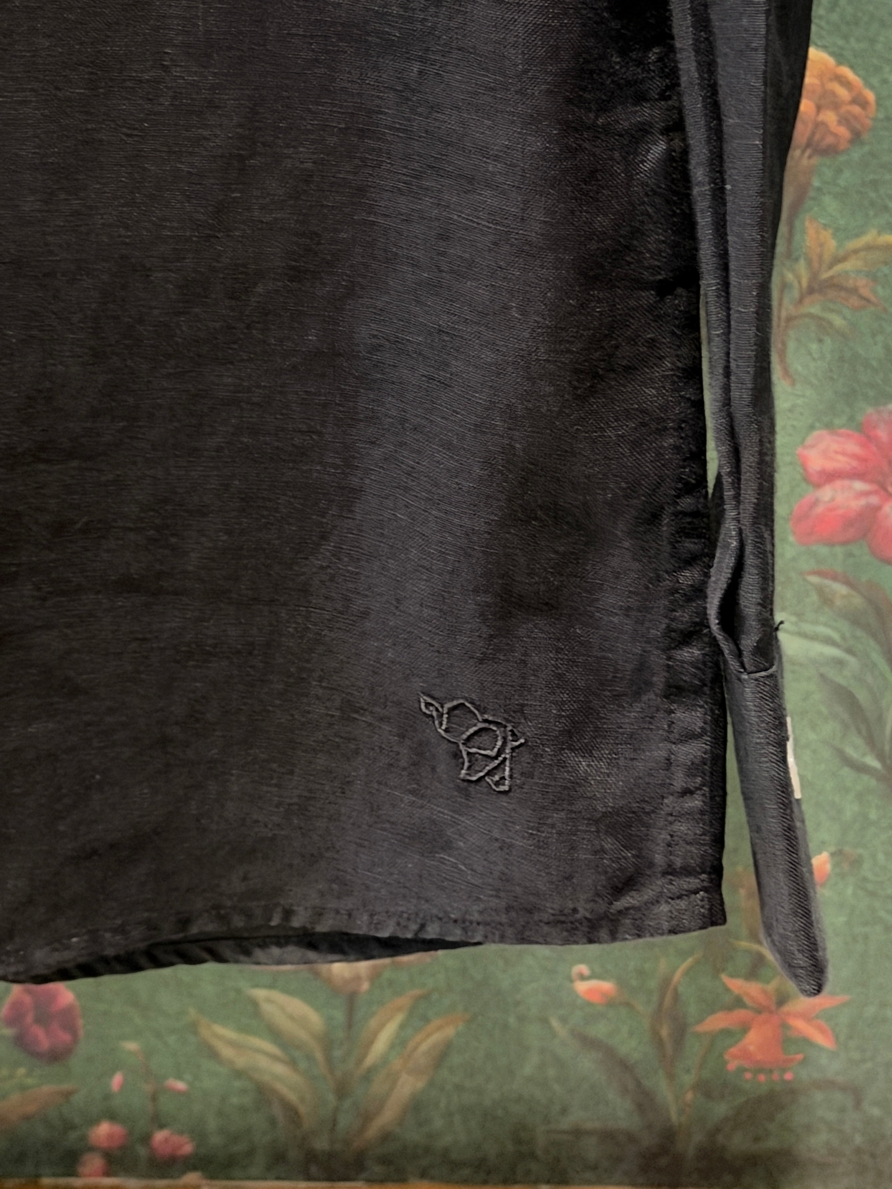 Black Men’s Pure Linen Full Sleeves Shirt