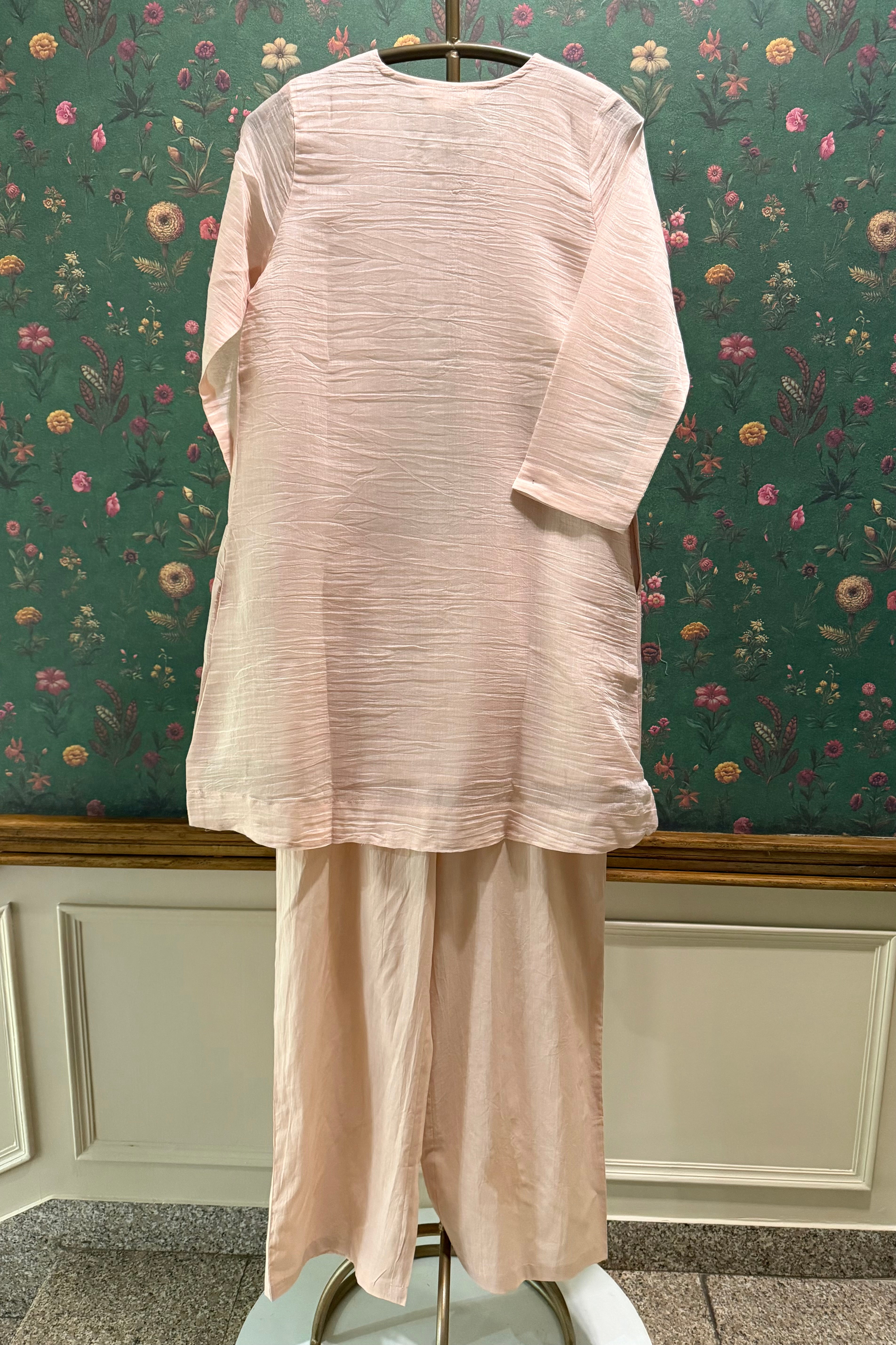 Blush Bloom Handcrafted Co-ord Set | HER-623