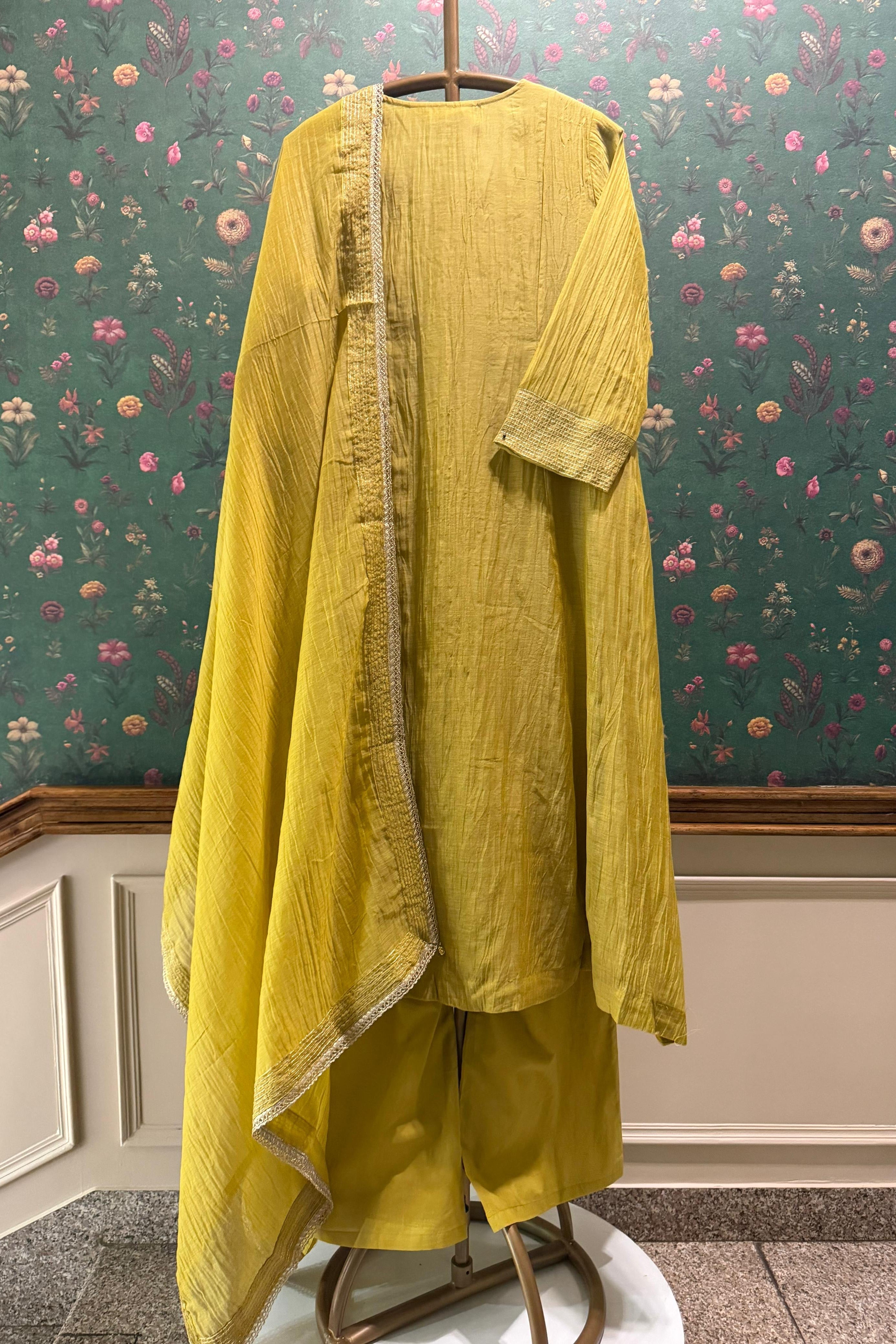 Peetambara Meher Handcrafted Suit Set | HER-621