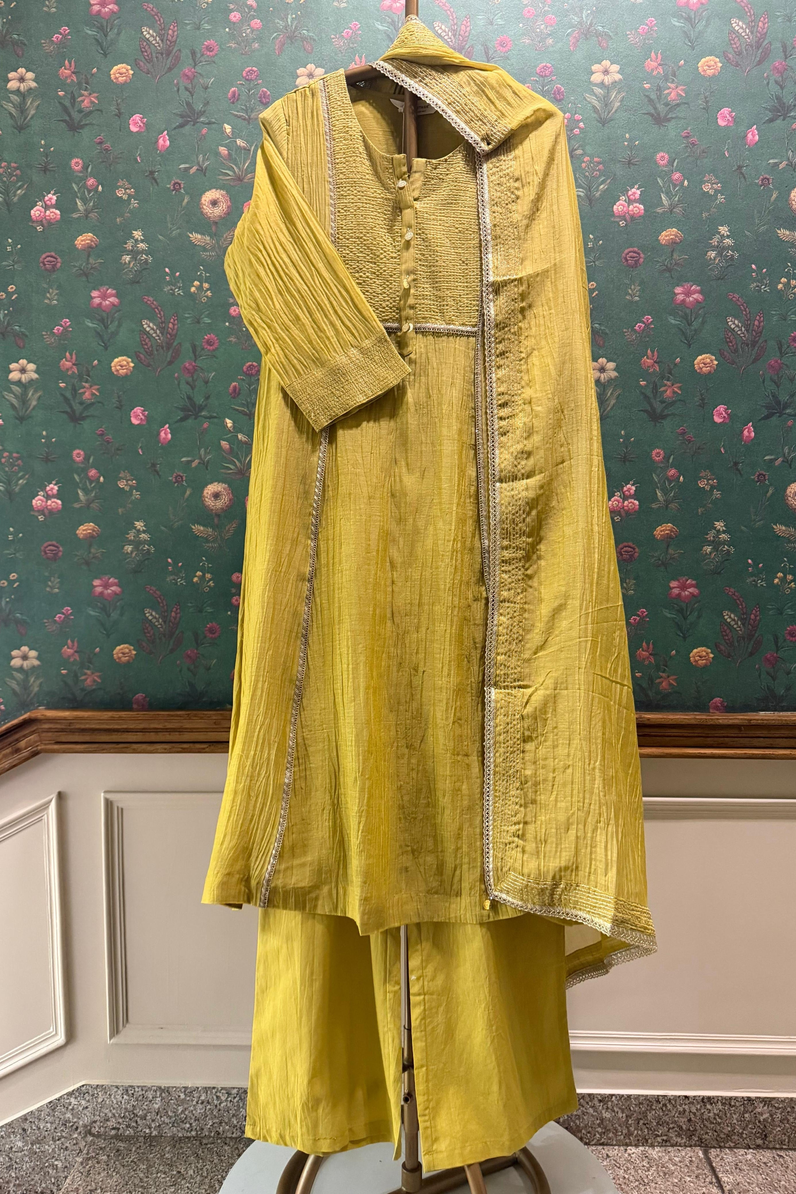 Peetambara Meher Handcrafted Suit Set | HER-621