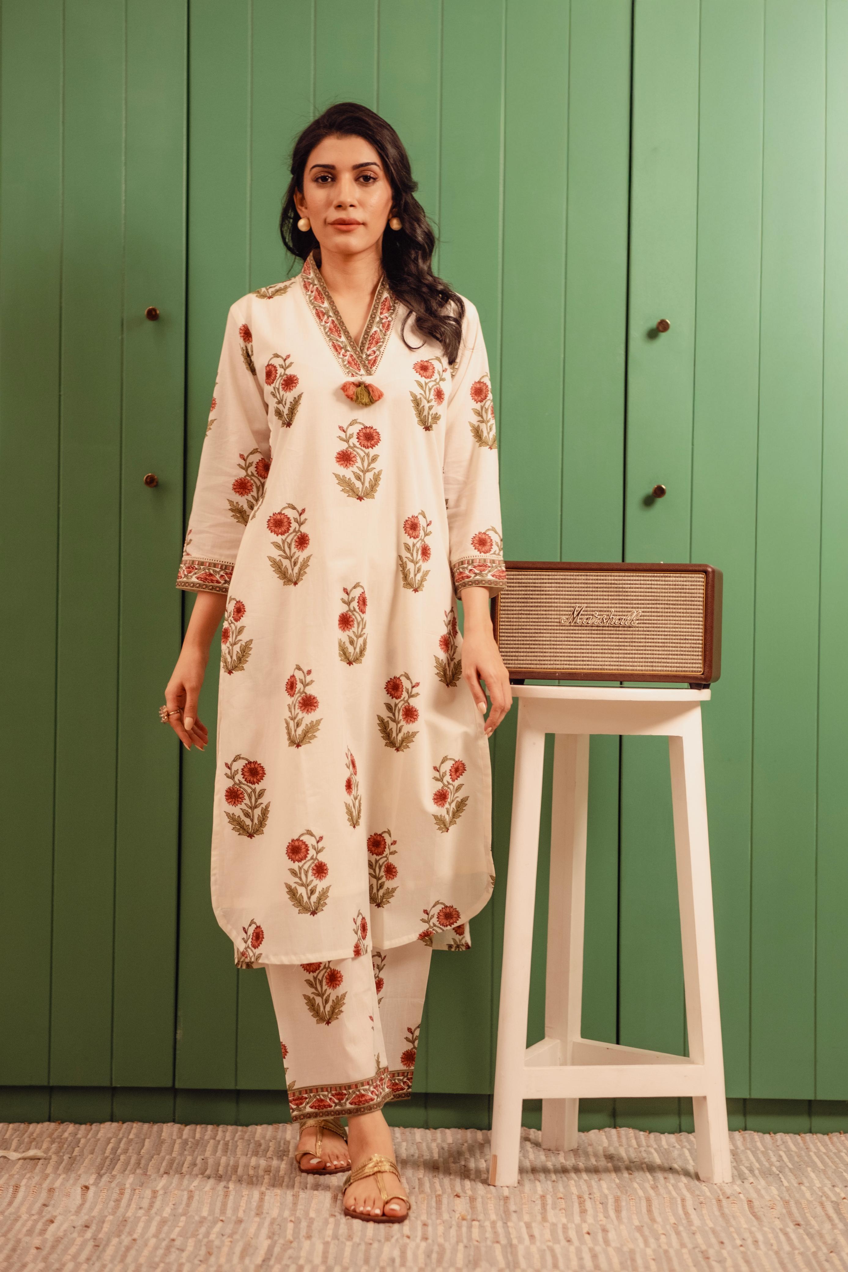 Marigold Whispers Kurta/Co-ord Set