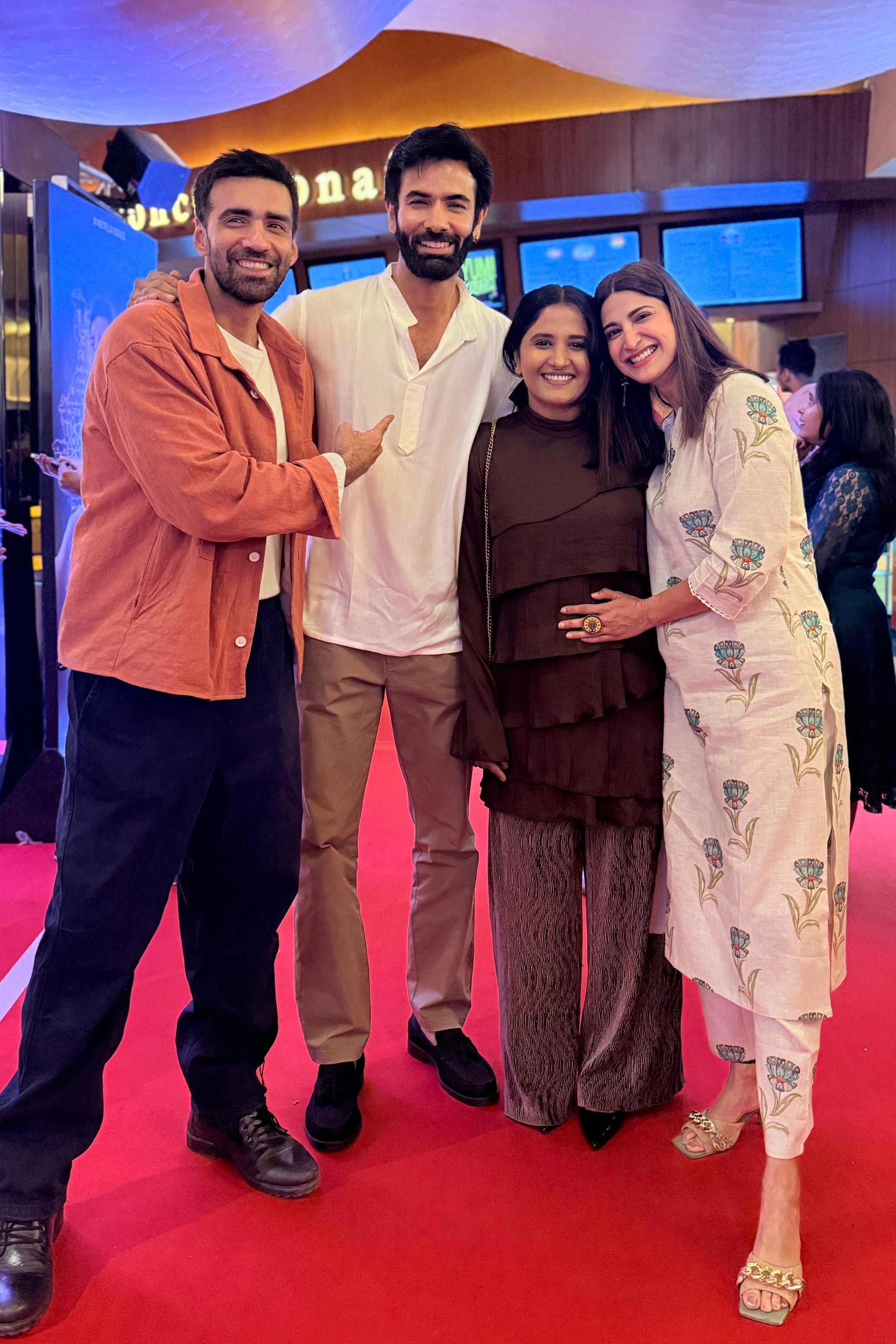 Tavisha Bloom Pure Linen Co-ord/Kurta Set