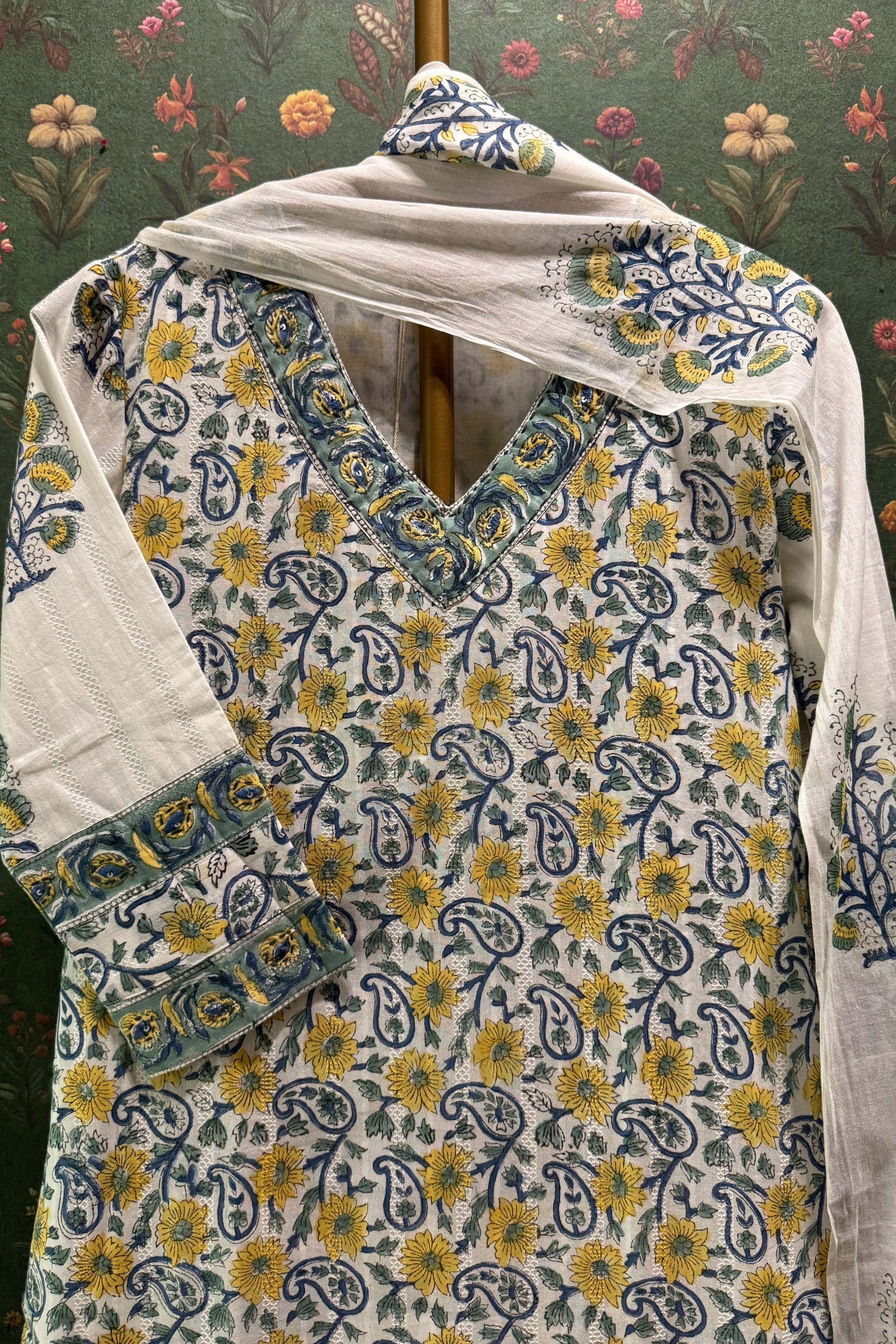 Bahaar Cotton Suit Set | HER-343