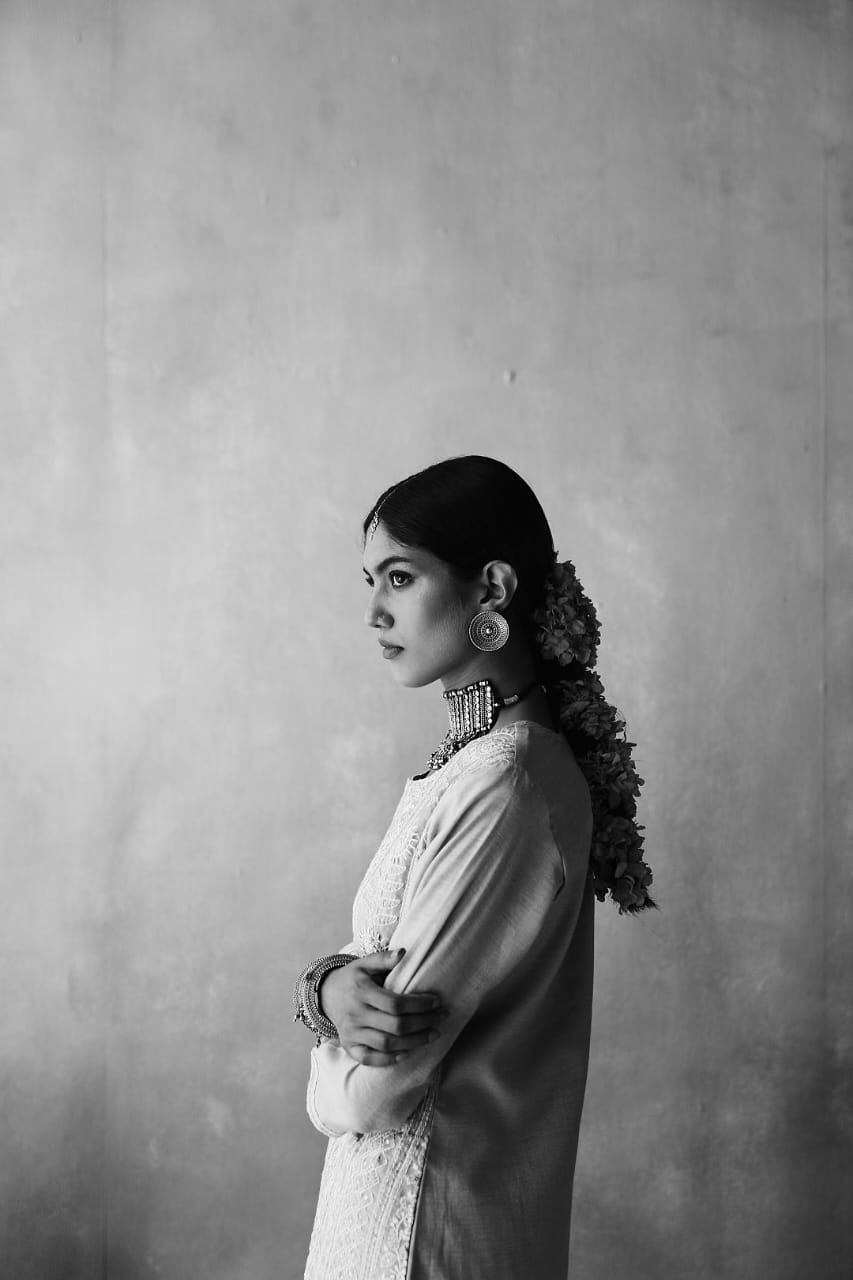 Mint Green Chikankari Kurta Set | HER-258